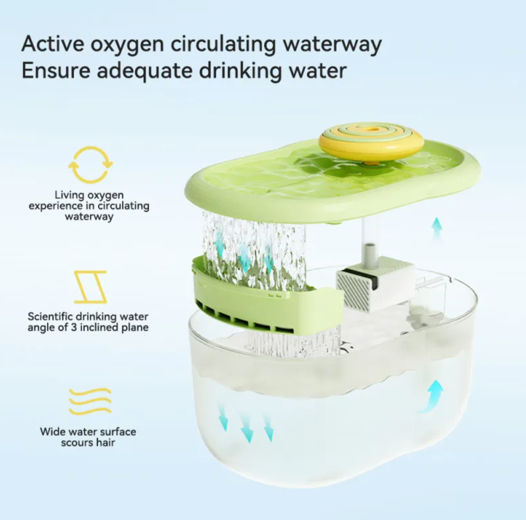 Automatic Cat Water Fountain — Quiet Filtered Flow