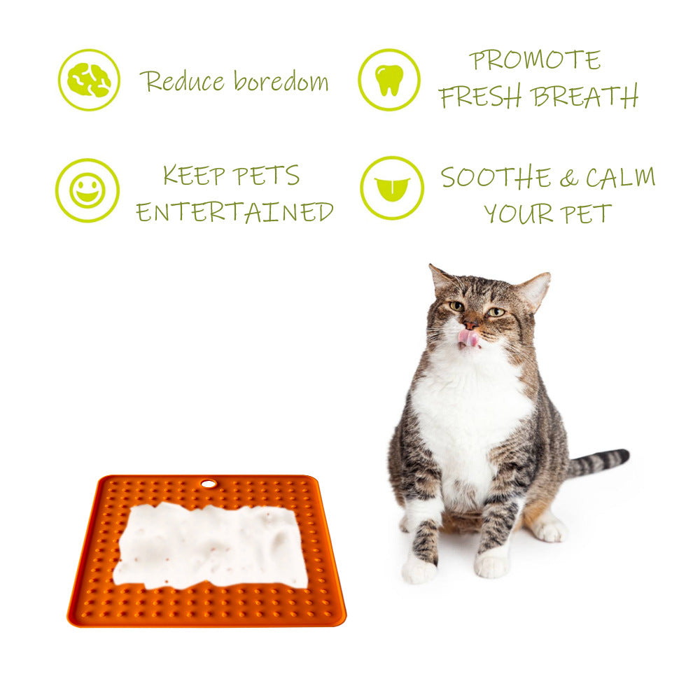 Pet Lick Mat and Feeder Toy for Pets