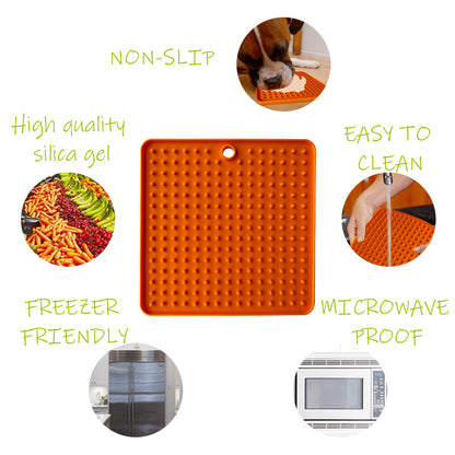 Pet Lick Mat and Feeder Toy for Pets
